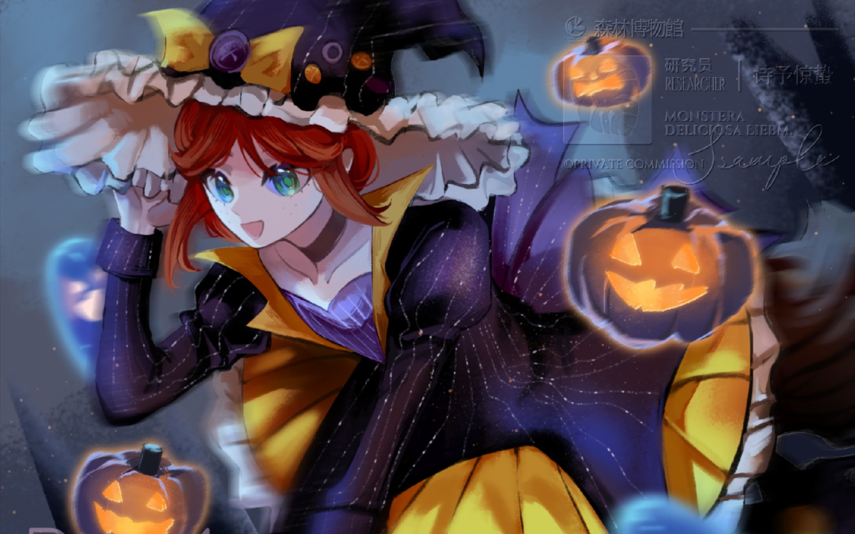 [图]【procreate】🎃万圣节丁丁🎃