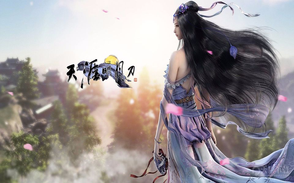 腾讯中国风唯美画面手游【天涯明月刀】彩蛋来袭,画面媲美楚留香