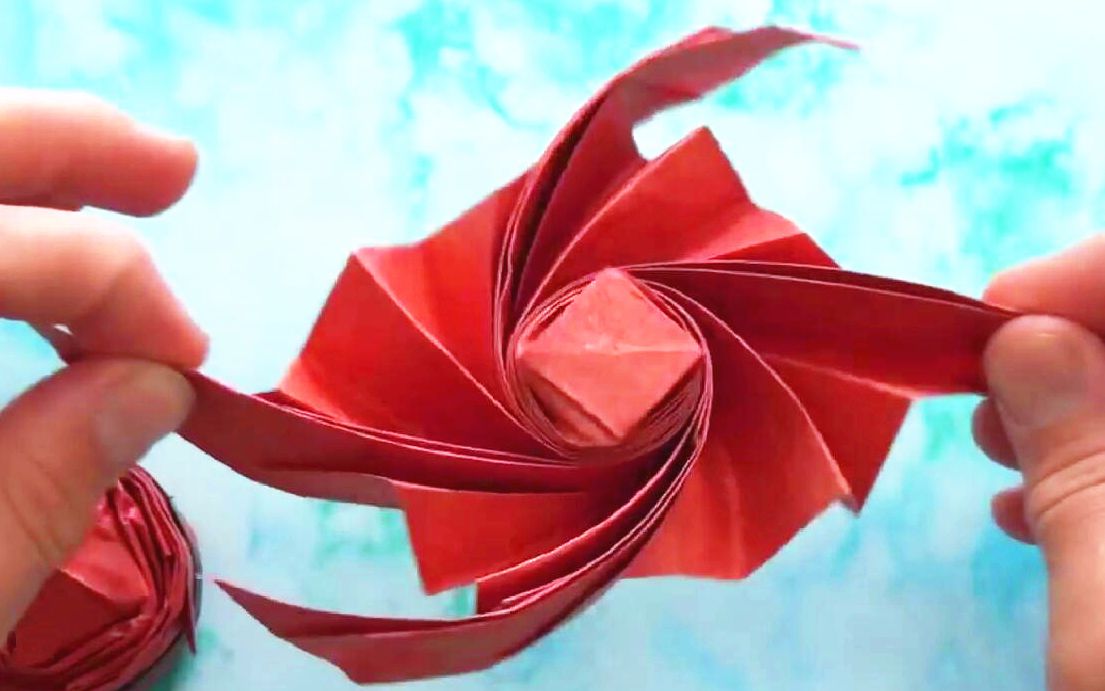 教你折纸"螺旋丸",制作时居然要泡在水里?真会玩!