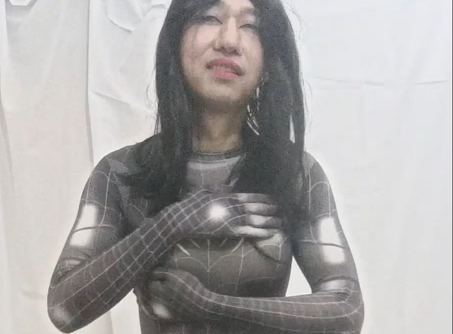 蜘蛛侠紧身衣上抬胸
