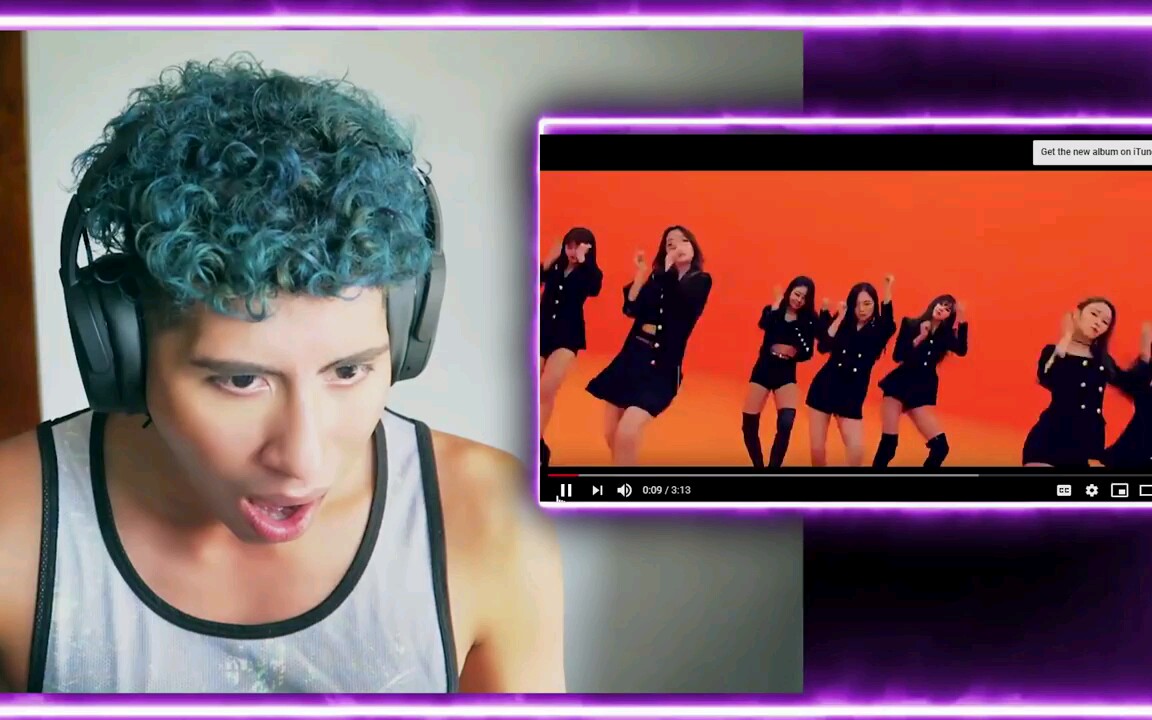 【CLC】国外另类小哥reaction CLC black dress(MV)哔哩哔哩bilibili