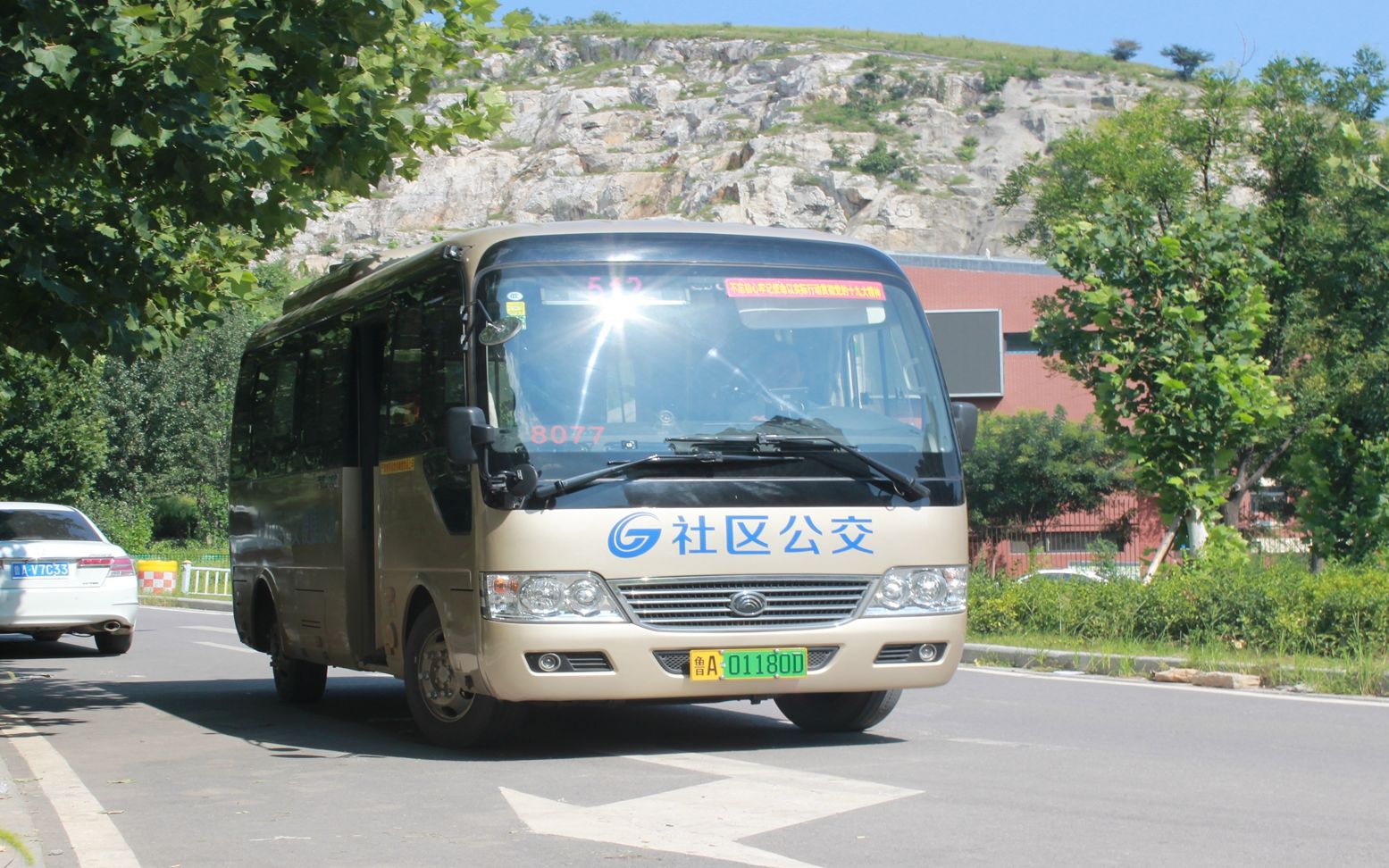 十六里河万寿路华润兴隆小姑山济南社区公交512路西八公交车场华润