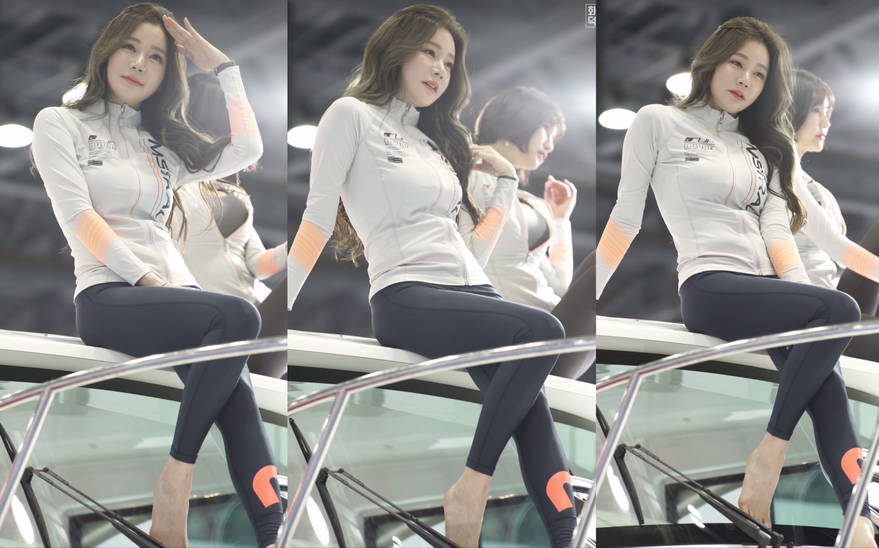 4k2018届国际游艇展模特韩智恩2