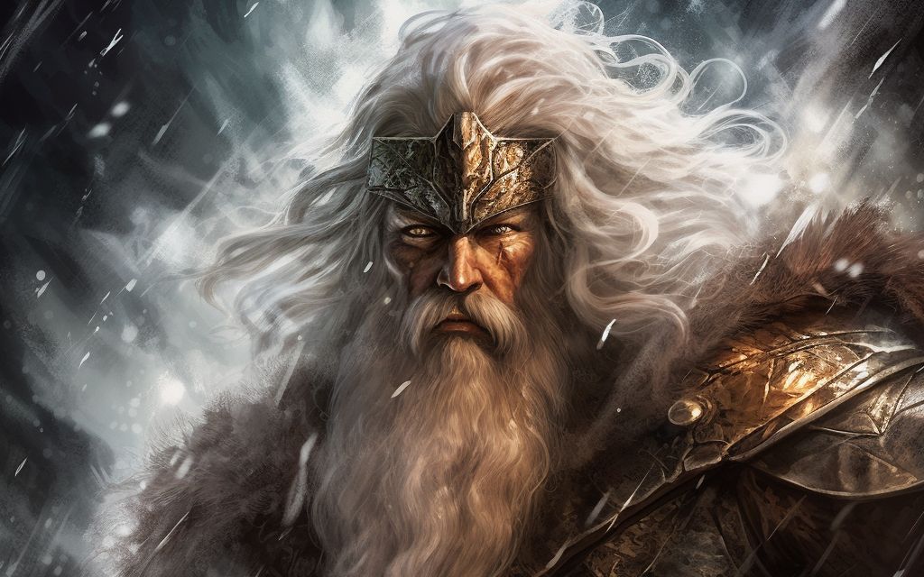 一个视频讲明白北欧主神奥丁和新战神游戏里的奥丁的故事