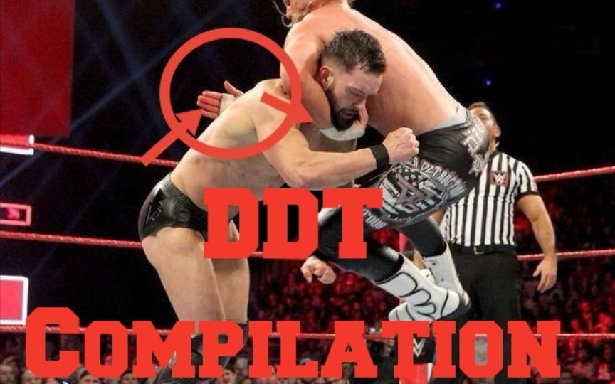 【WWE】招式DDT合集 威力十足 爆头的节奏!哔哩哔哩bilibili