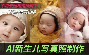 Download Video: 新生儿写真照也能用AI生成了，完整步骤分享！