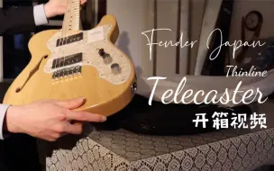 Tải video: 【器材分享】我从日本的琴行淘了一把电吉他回来·日芬Telecaster Thinline开箱视频