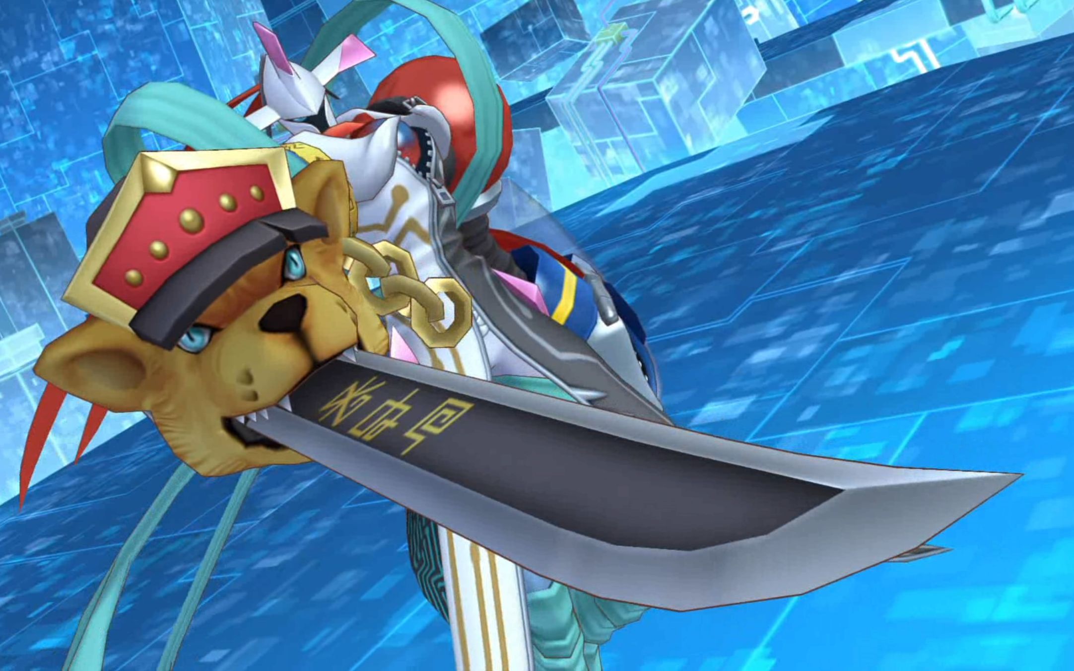 z小驴数码宝贝骇客追忆第46期混沌兽这个好像奥米加兽