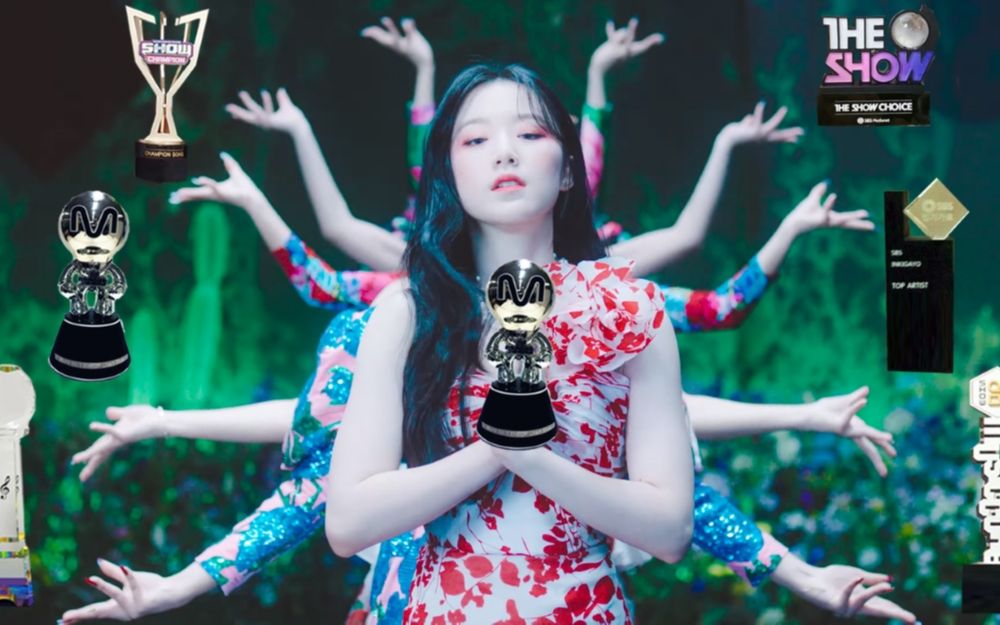 069204恭喜gidle火花mcd一位hwaa第10冠gidle69