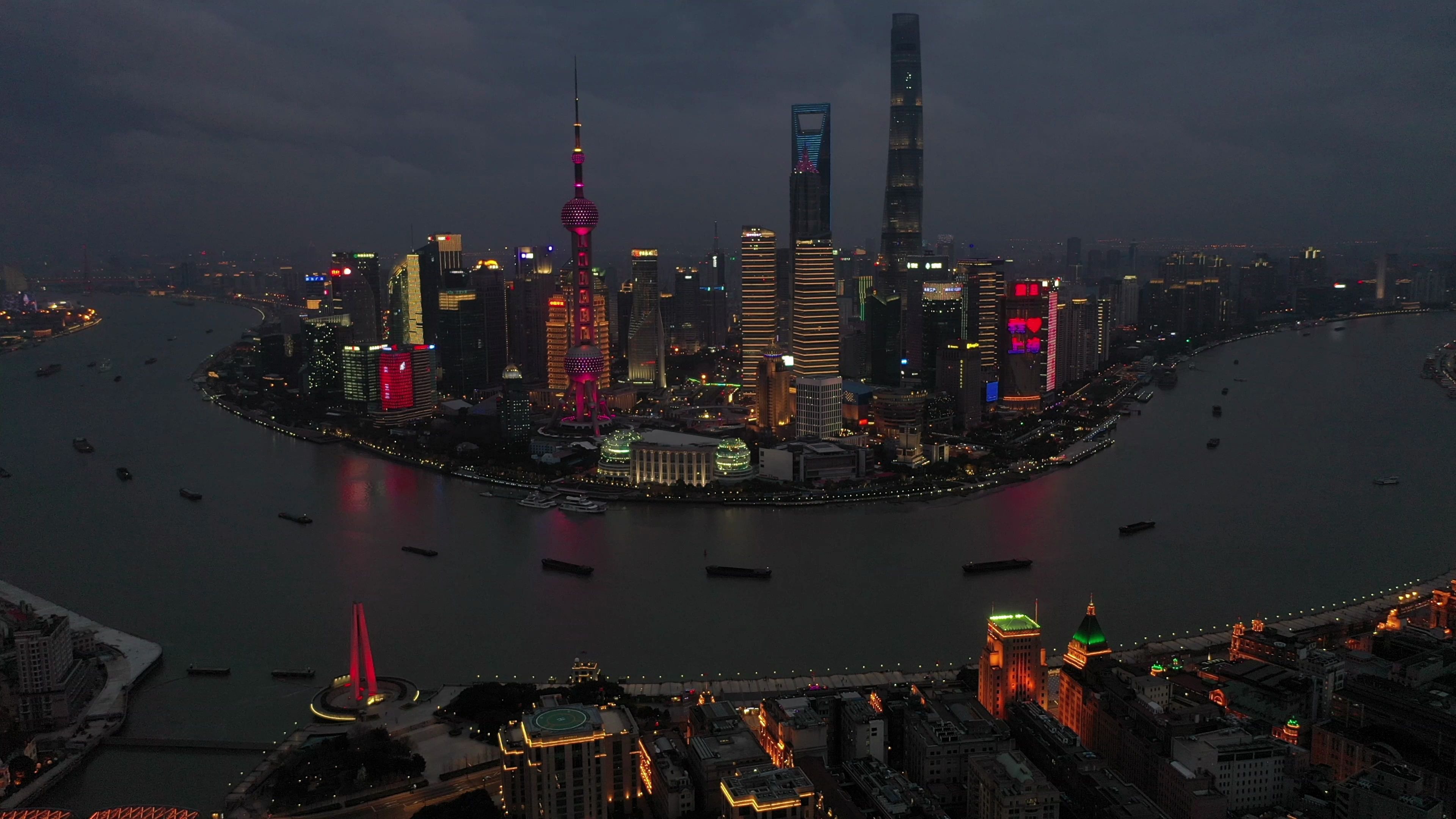 上海金融中心/航拍