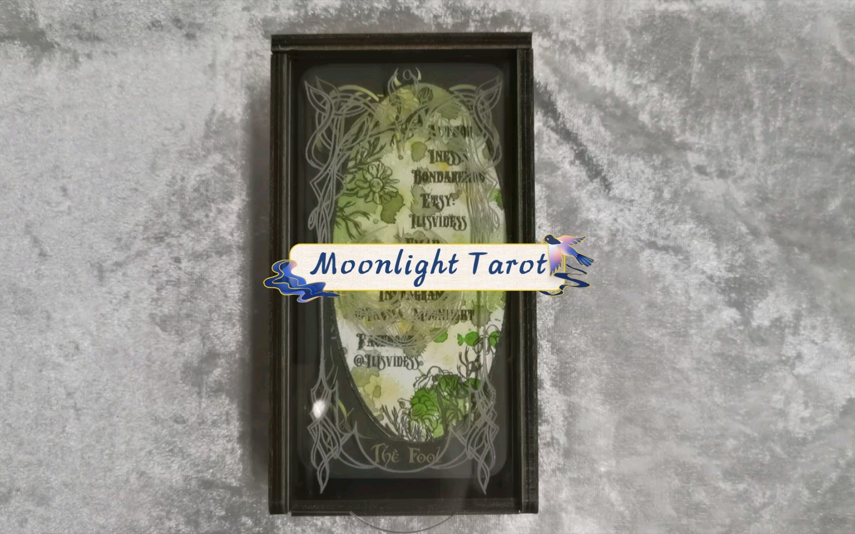 [图]【Mouna开箱】月光塔罗木盒版本Moonlight Tarot