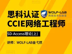 下载视频: EI CCIE培训考试理论必学技术-SD-Access理论(上)