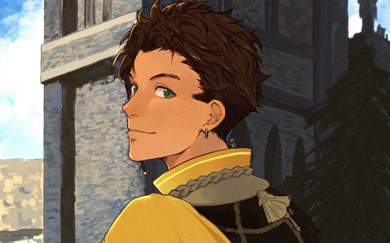 【板绘】火焰纹章:风花雪月 库罗德