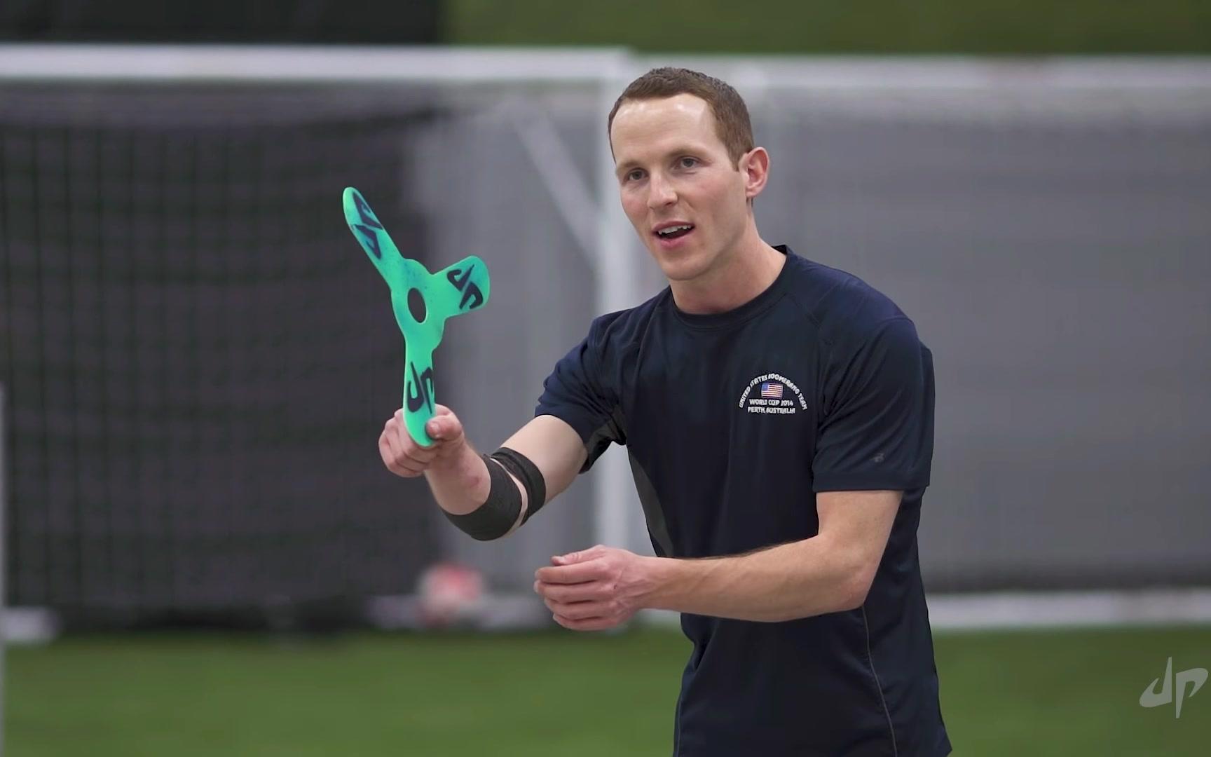 dude perfect国外达人回旋镖精彩表演