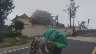 摩旅中国，下常德市太浮山，上山的柏油路修的还不错，可惜到了山下去太浮镇和207国道就变成水泥路啦