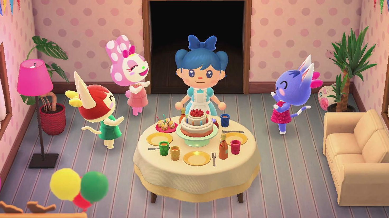 【动物森友会】妙妙喵的生日