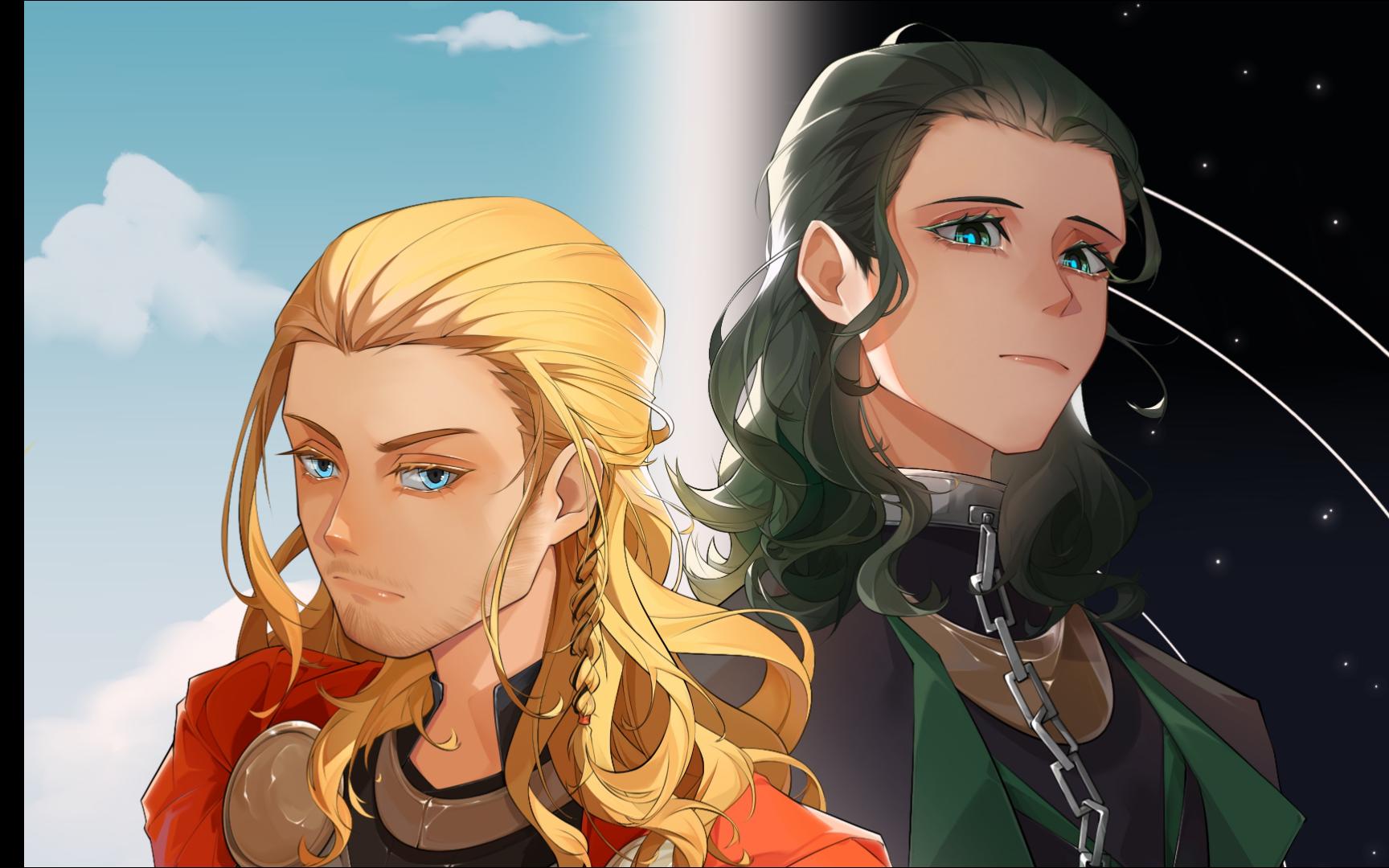 【procreate/绘画过程】outlaws of love,但是锤基