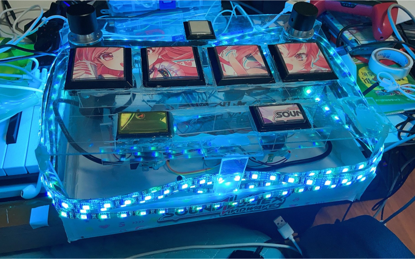 自制sdvx丐版手台三代