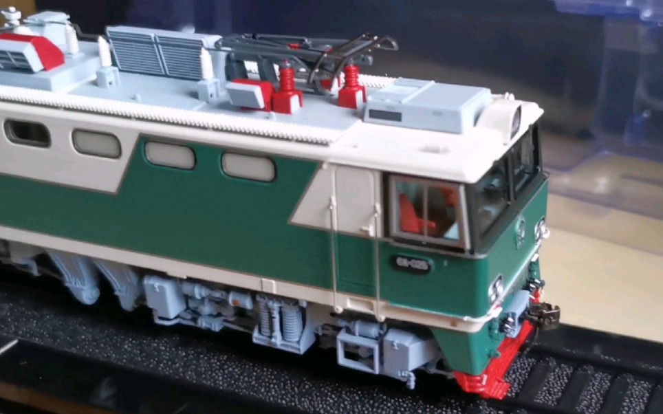 长鸣火车模型工作室 6k型电力机车 模型 开箱视频