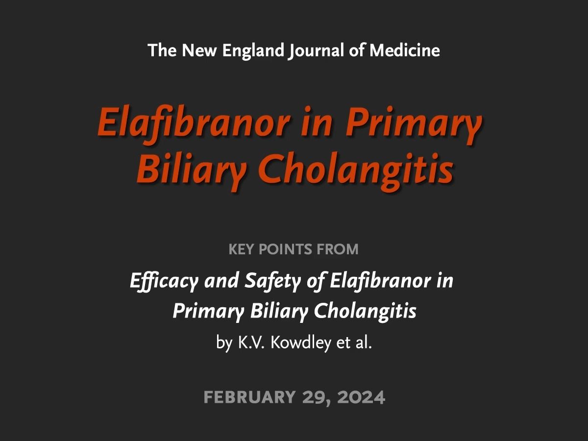 and safety of elafibranor in primary biliary cholangitis