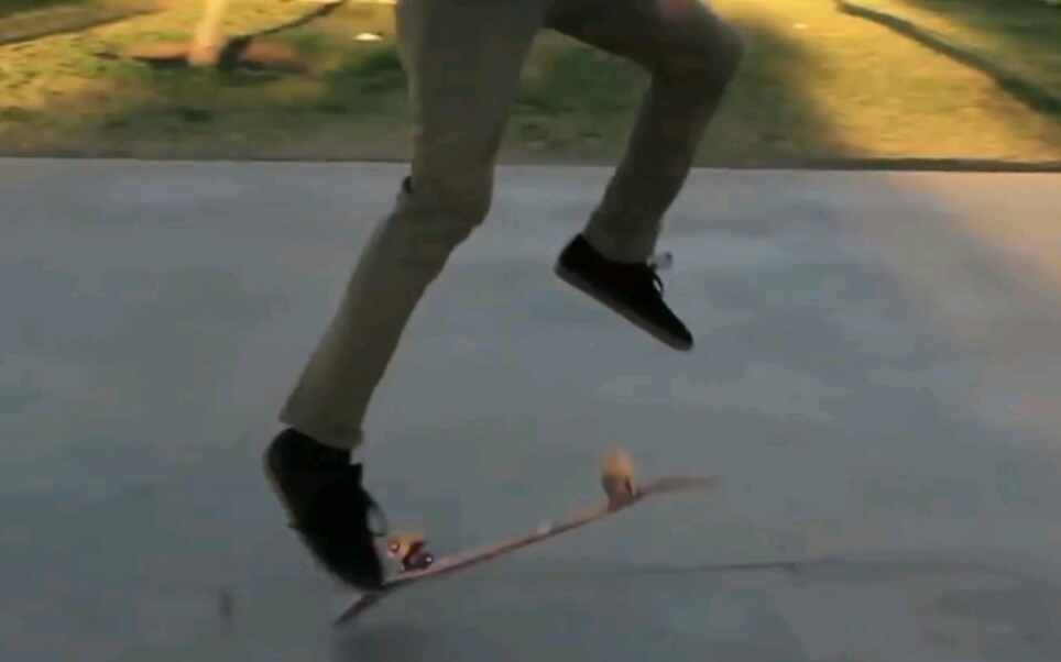 [图]Skate杀招：狮翻 lion flip