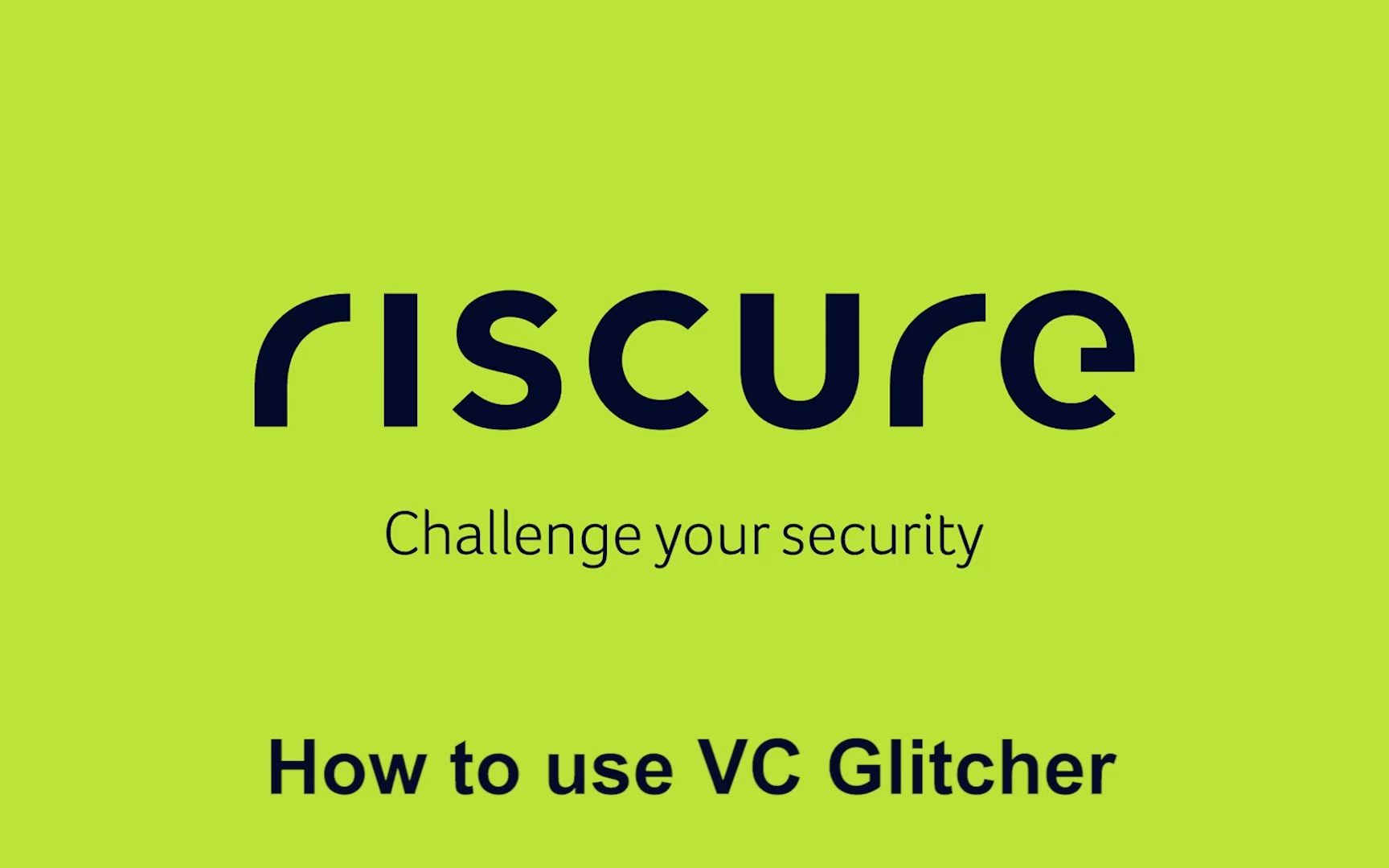 [图]Riscure | Inspector VC Glitcher使用教程