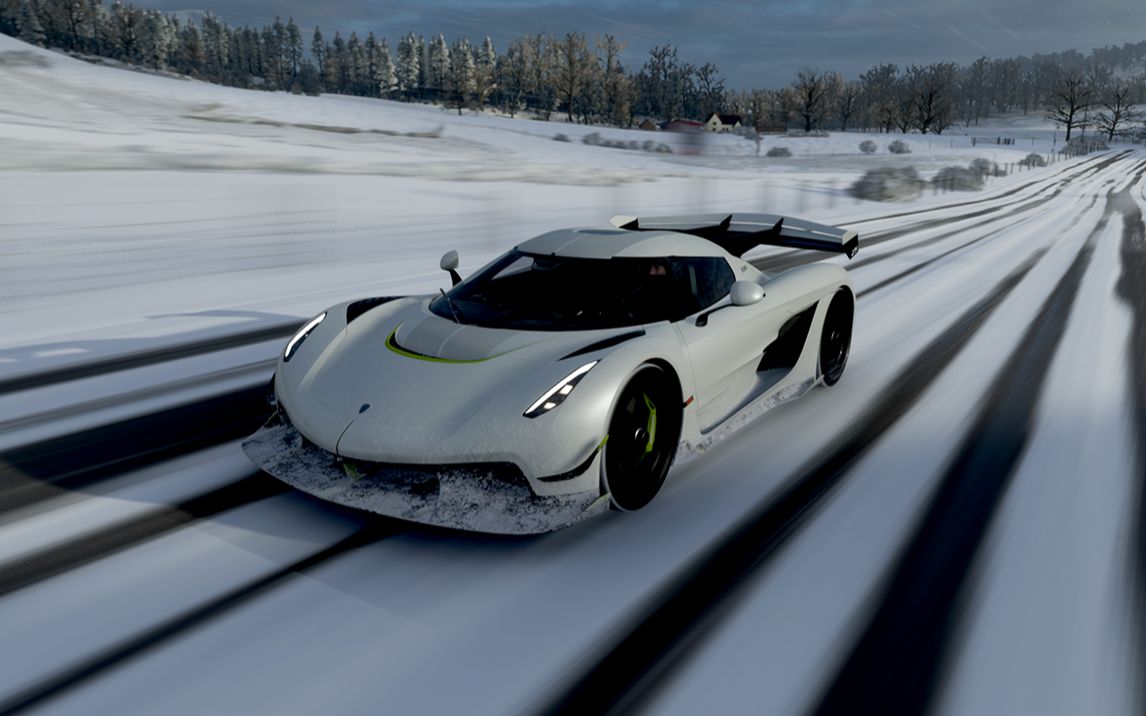 极限竞速:地平线4  柯尼塞格jesko获取记录