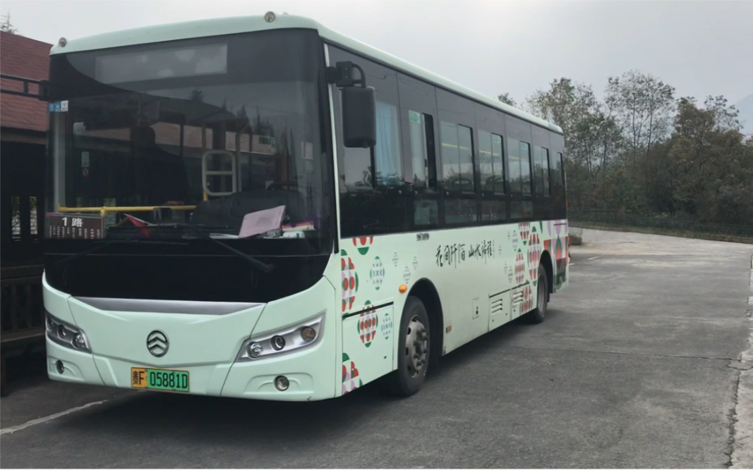 【贵州毕节 1344】百里杜鹃花都1路pov 鹏程小区东门》》百里杜鹃西门