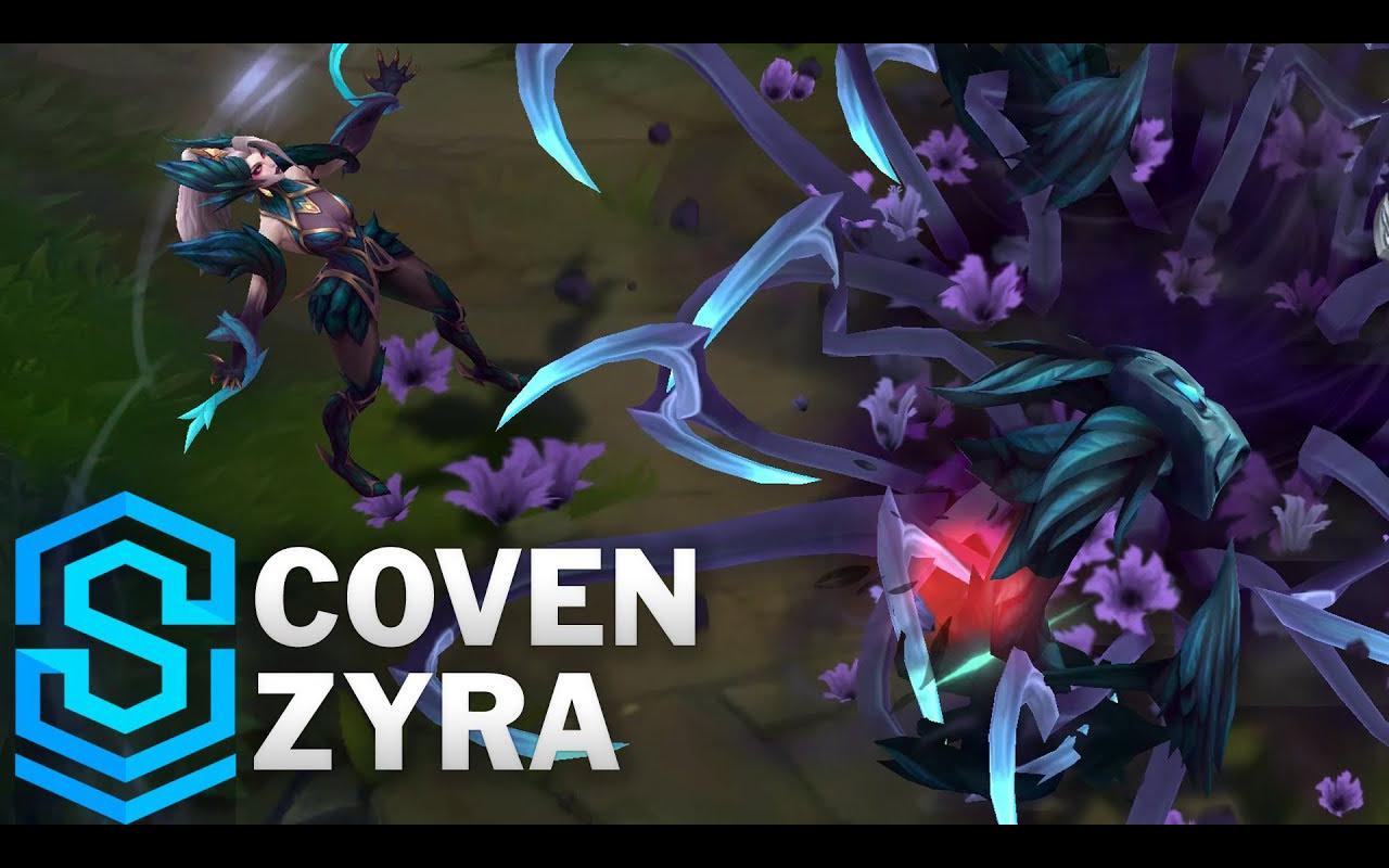 「皮肤档案室」婕拉·荆棘之兴 —— 魔女 - 英雄联盟_哔哩哔哩 (゜