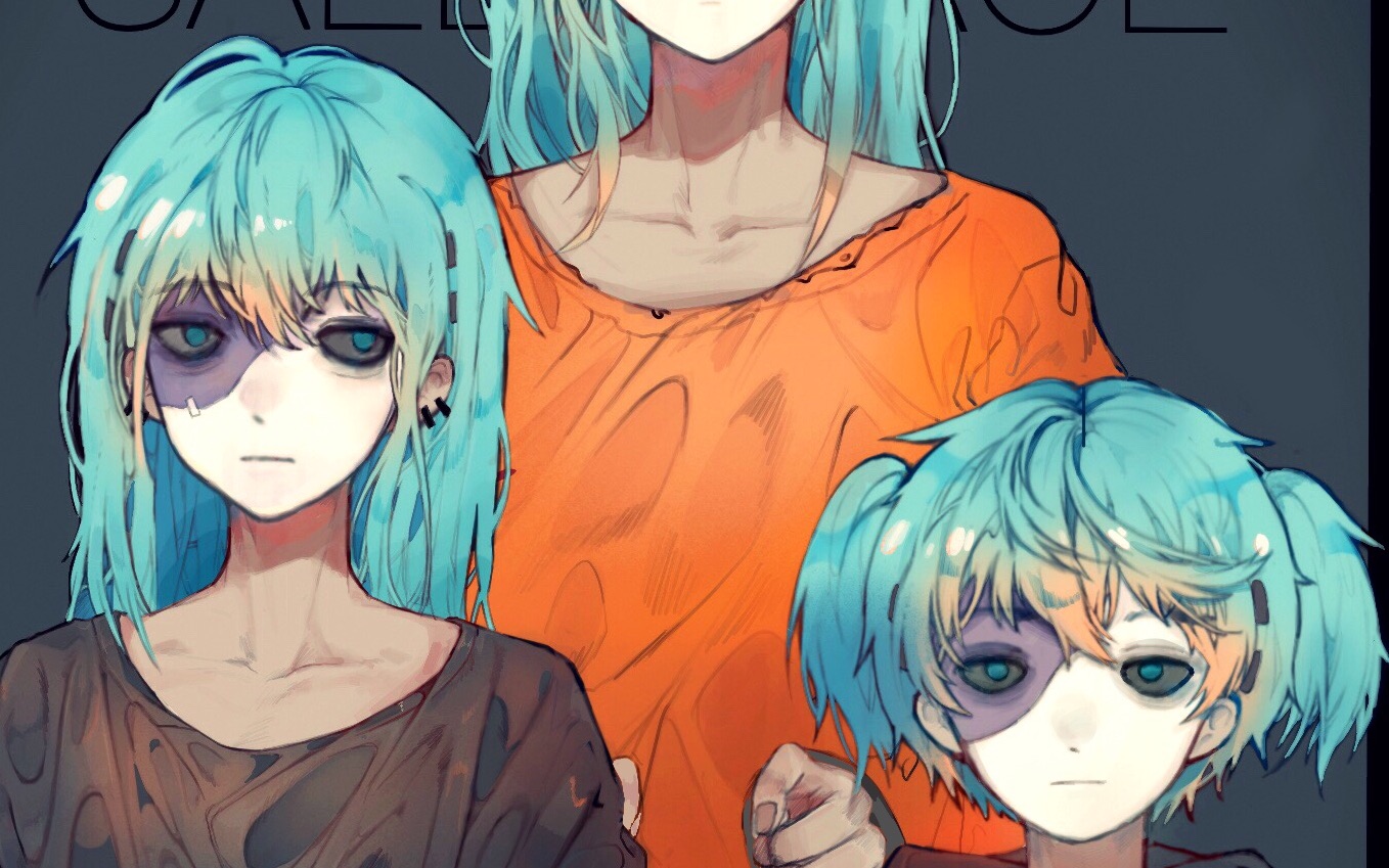 【ipad绘画】【sally face】三个sal_哔哩哔哩_bilibili