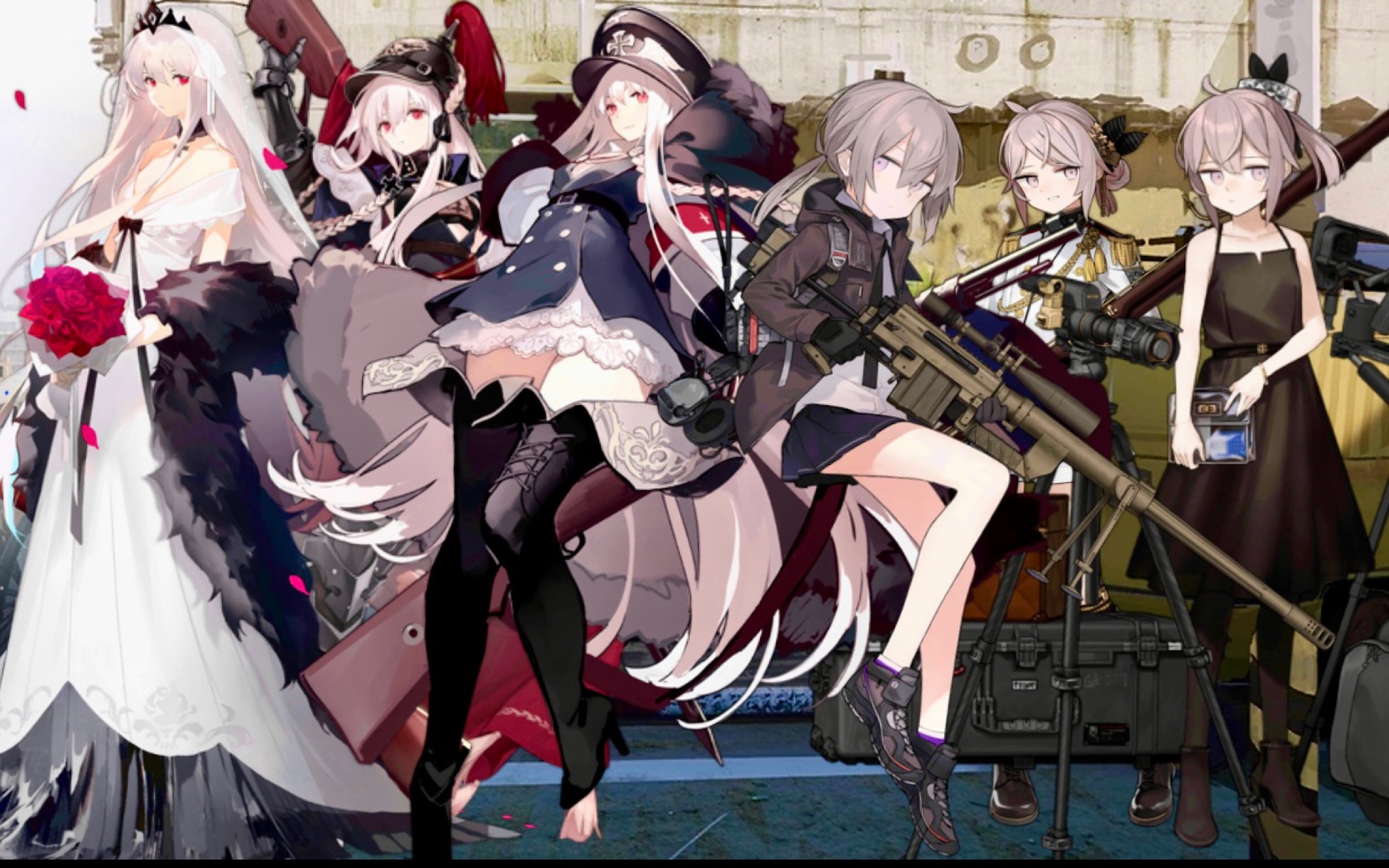 【少女前线】kar98k m200(立绘 大破)