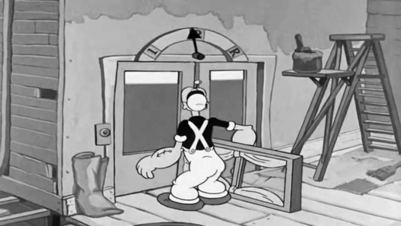 大力水手 黑白版 第59集 盖高房