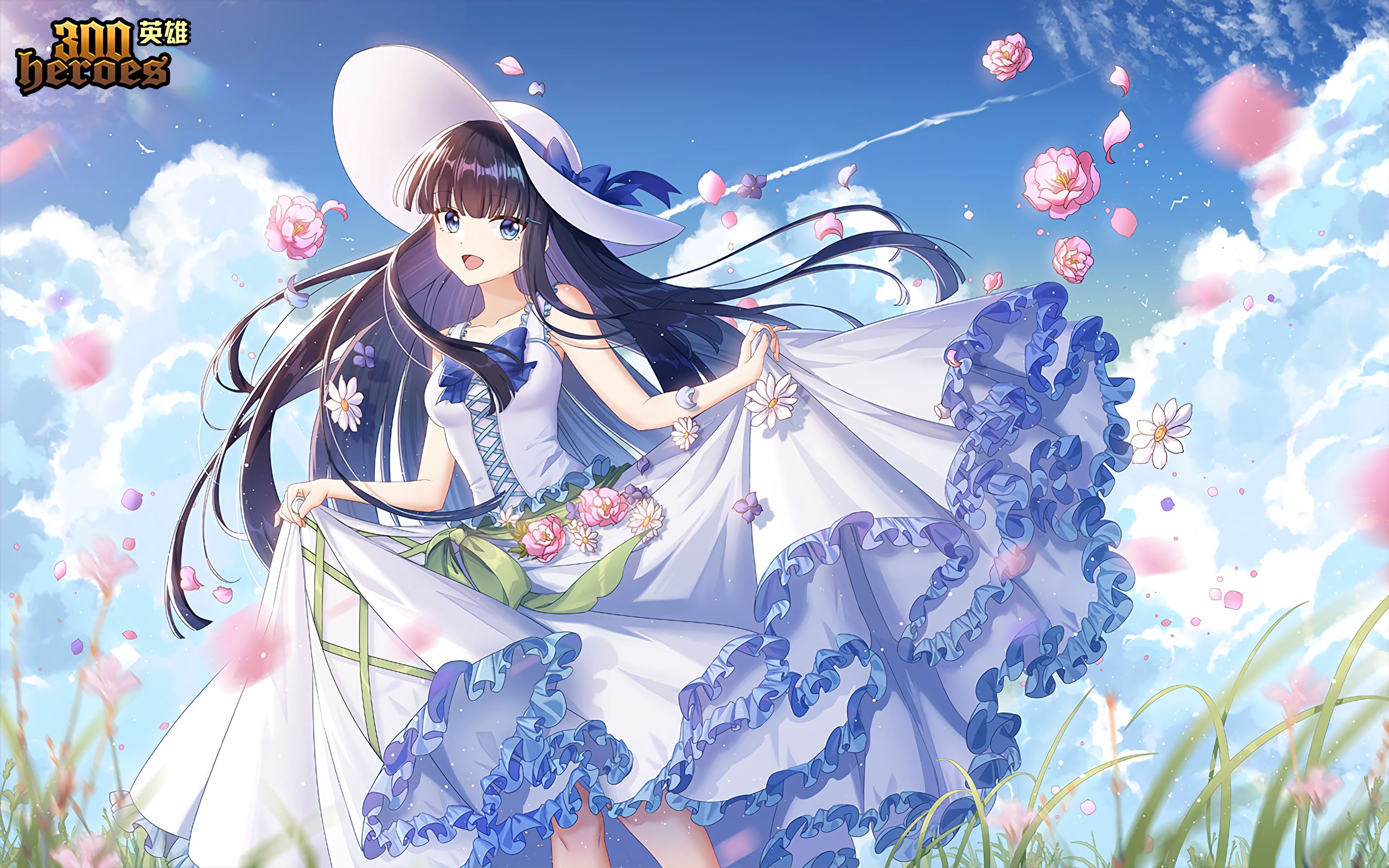 【300英雄新皮肤】司波深雪-盛夏追忆,说实话帽子戴上可爱滴捏,可惜不