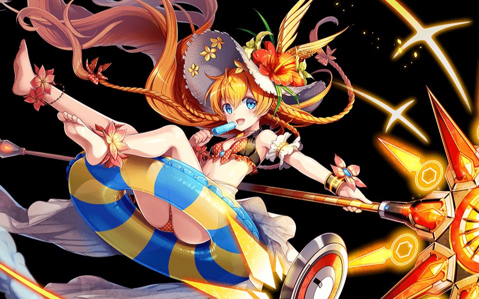 神姬project 换坦流火队单so上位风raid