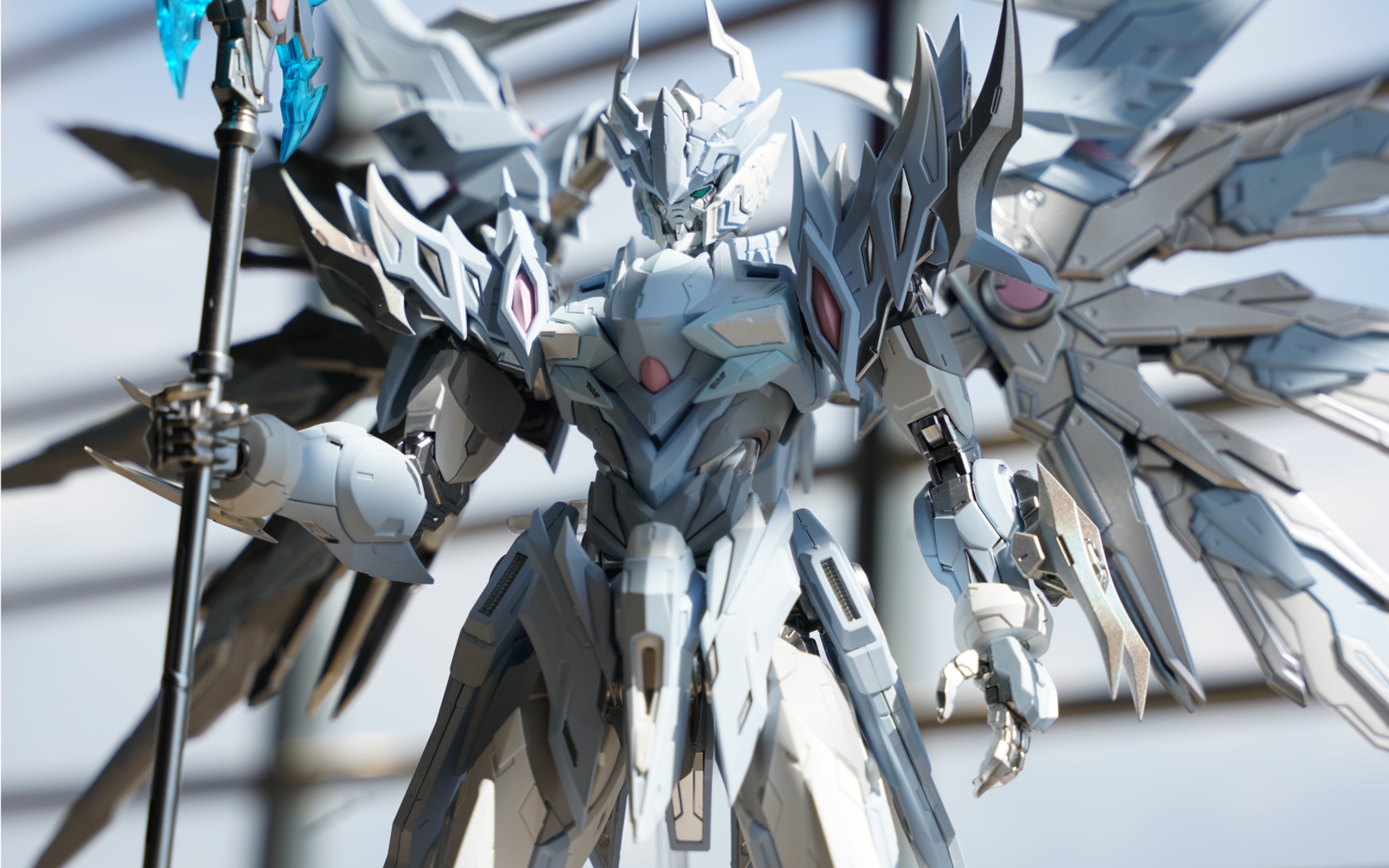 400块板喷魔动核白起拼装是什么样子?