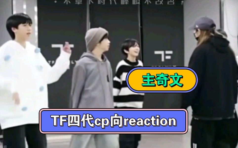 【TF四代reaction】cp篇:瑞铭 奇文 cp群像哔哩哔哩bilibili