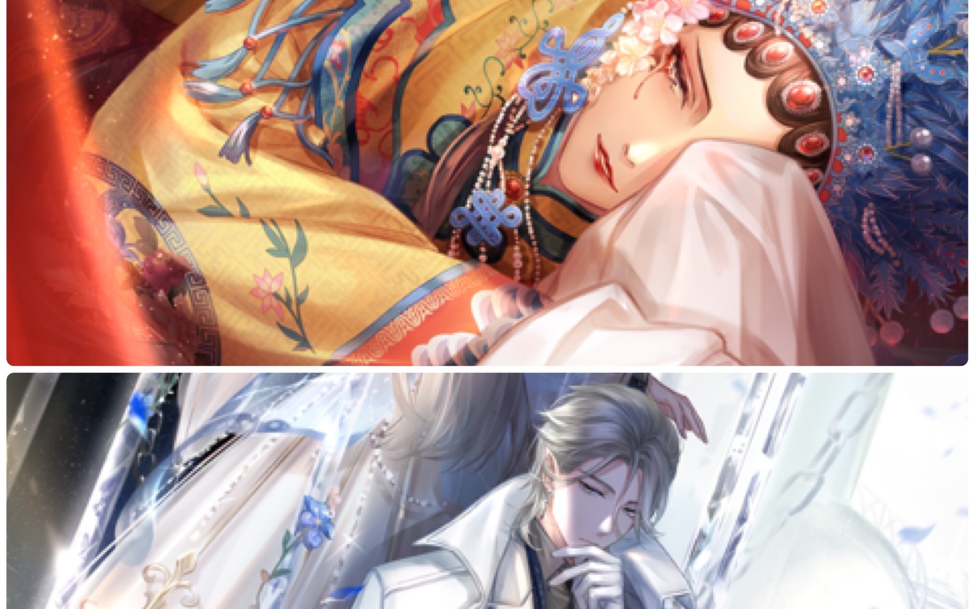 【闪耀暖暖|双闪复苏】我是完颜 秦衣和墨丘利攒在一起复苏啦啦啦