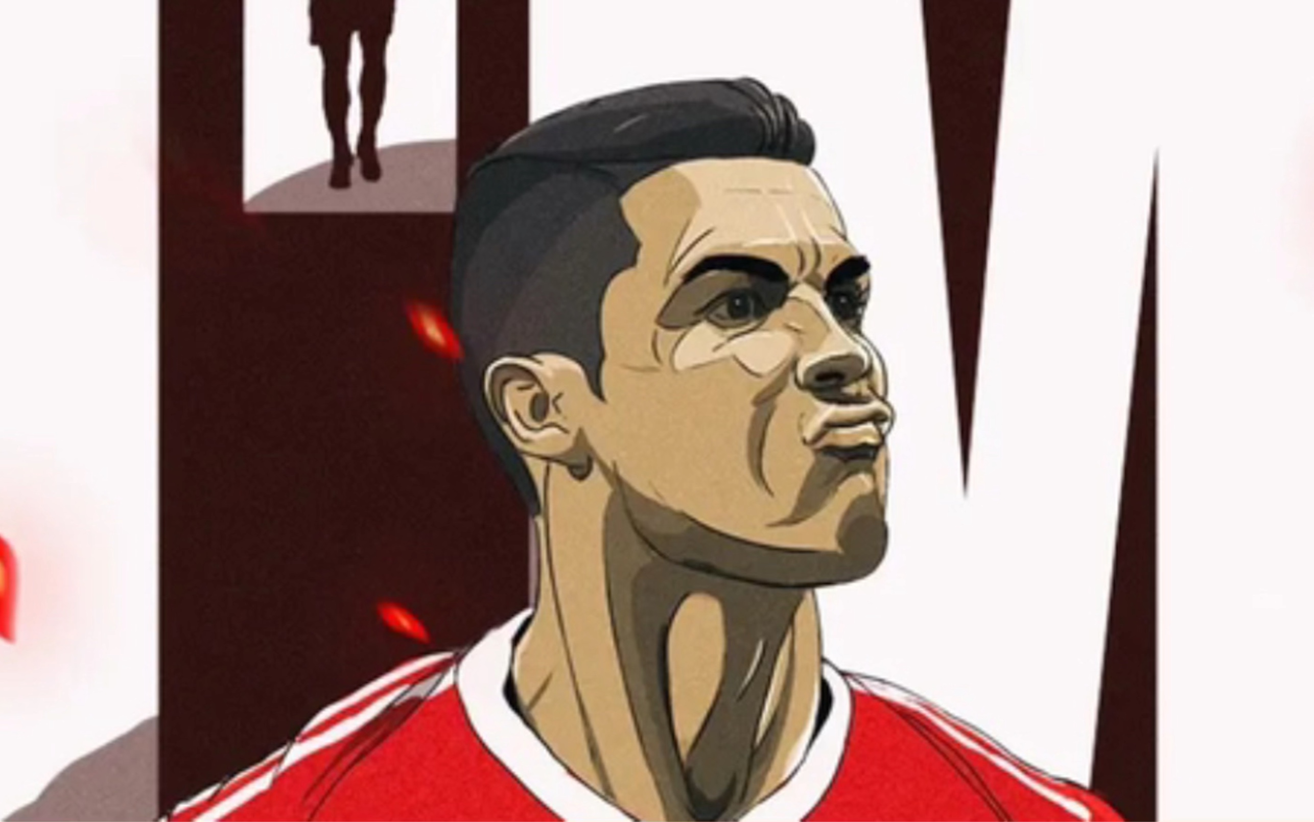 c罗回归对阵埃弗顿,上演五子登科,8:0大胜!