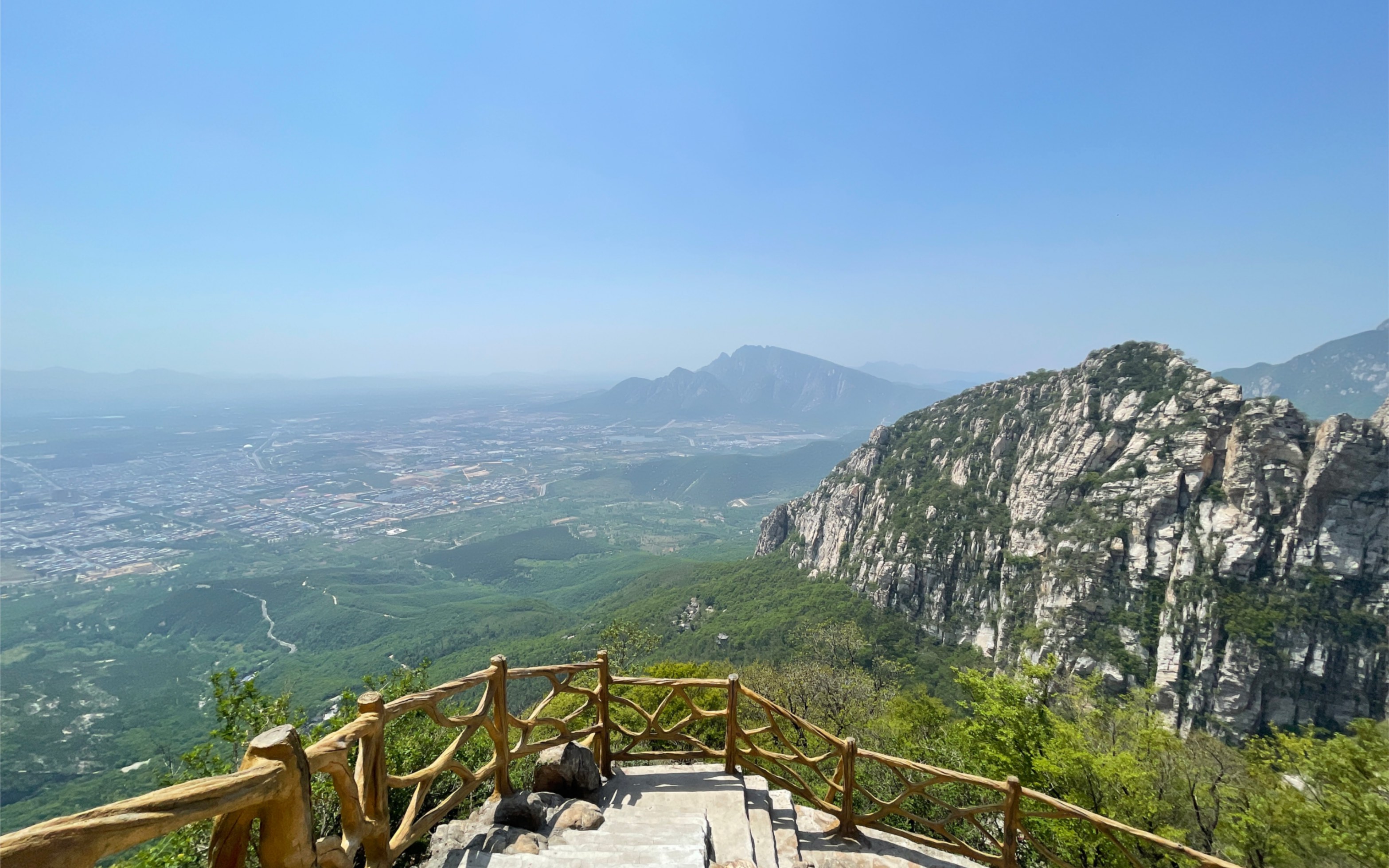 中岳嵩山全景图片