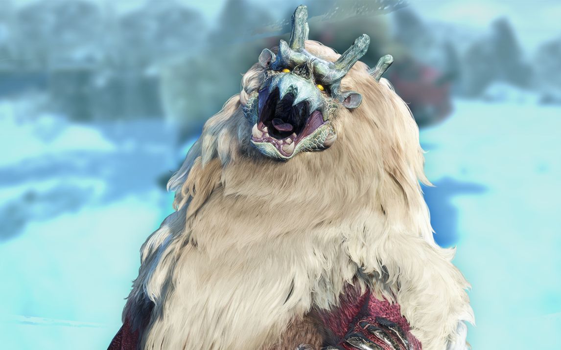 怪物猎人崛起单人弓雪鬼兽3分59秒