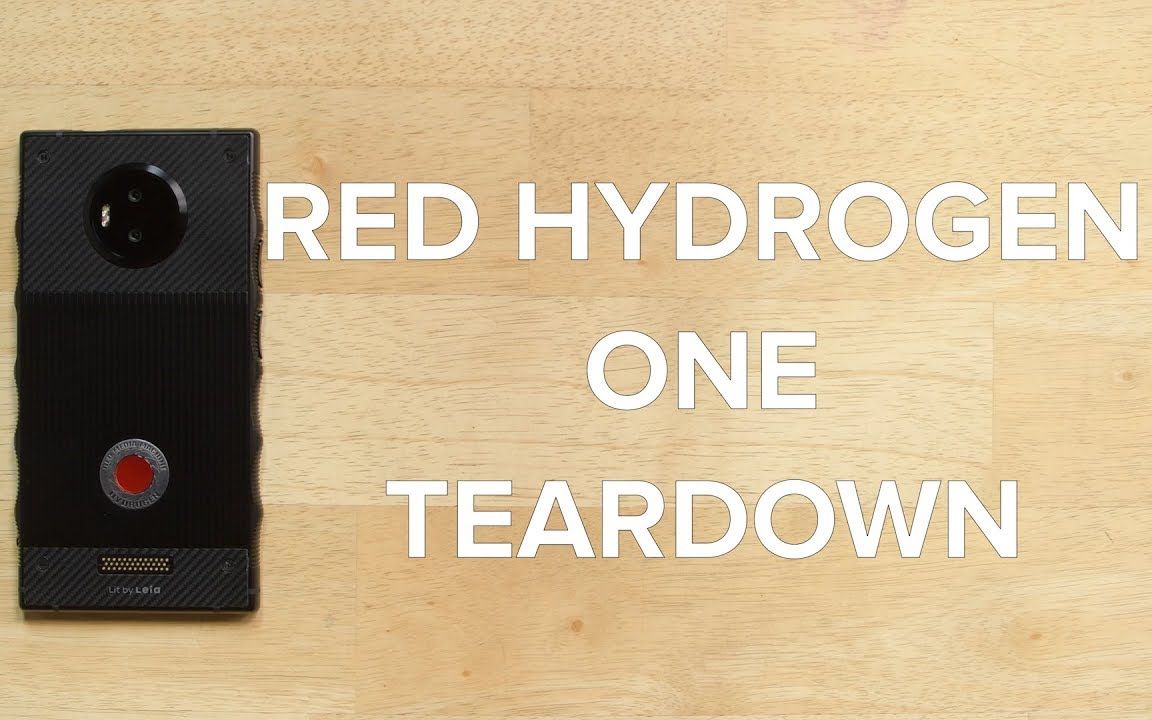 [图][iFixit拆解]RED Hydrogen One拆解