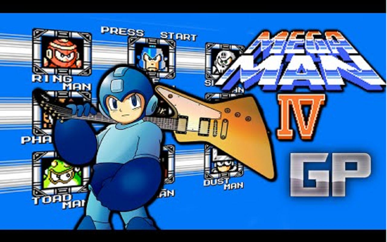 红白机 洛克人4 全关卡金属版串烧 by met