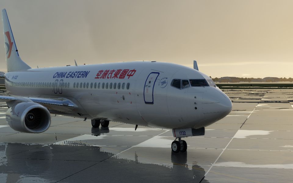 xp12 航线zlll-zspd 兰州中川-上海浦东