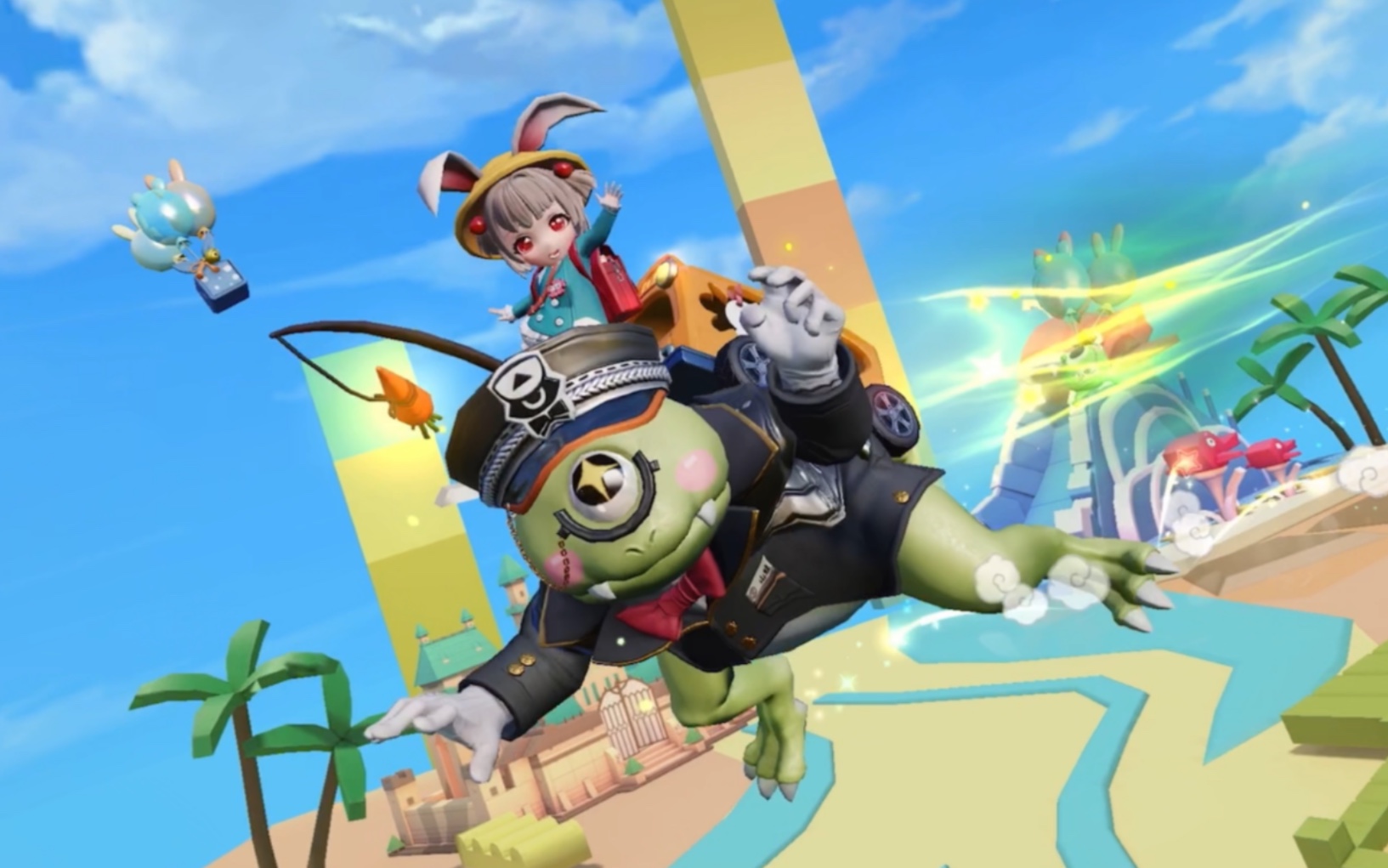 决战平安京～山兔 返校·童梦 皮肤试用