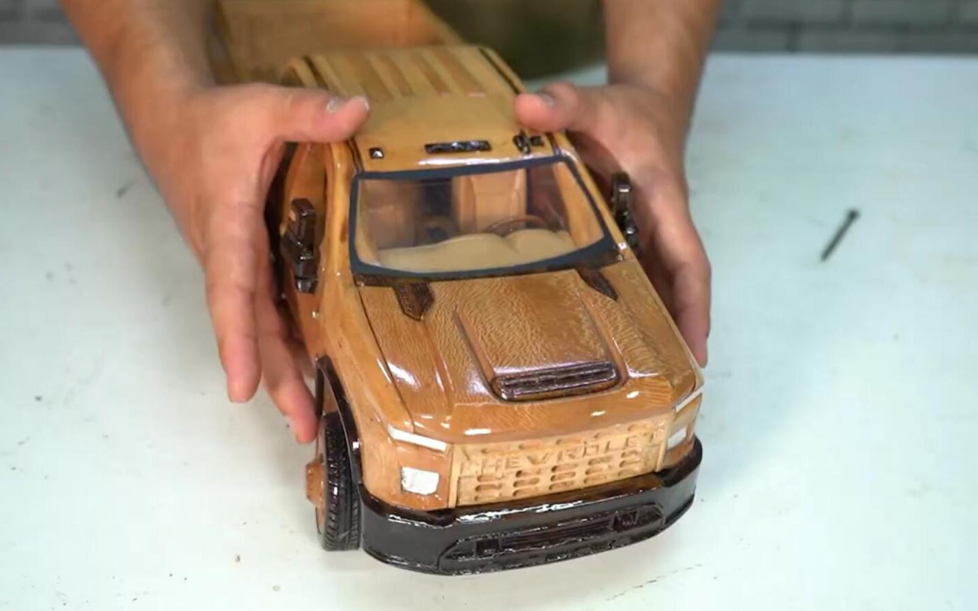 木工diy | 木刻 | 雪佛兰3500 玩具汽车