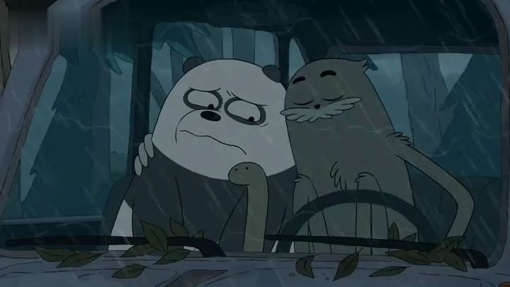 【咱们裸熊】panpan&查理的真友谊【we bare bears】