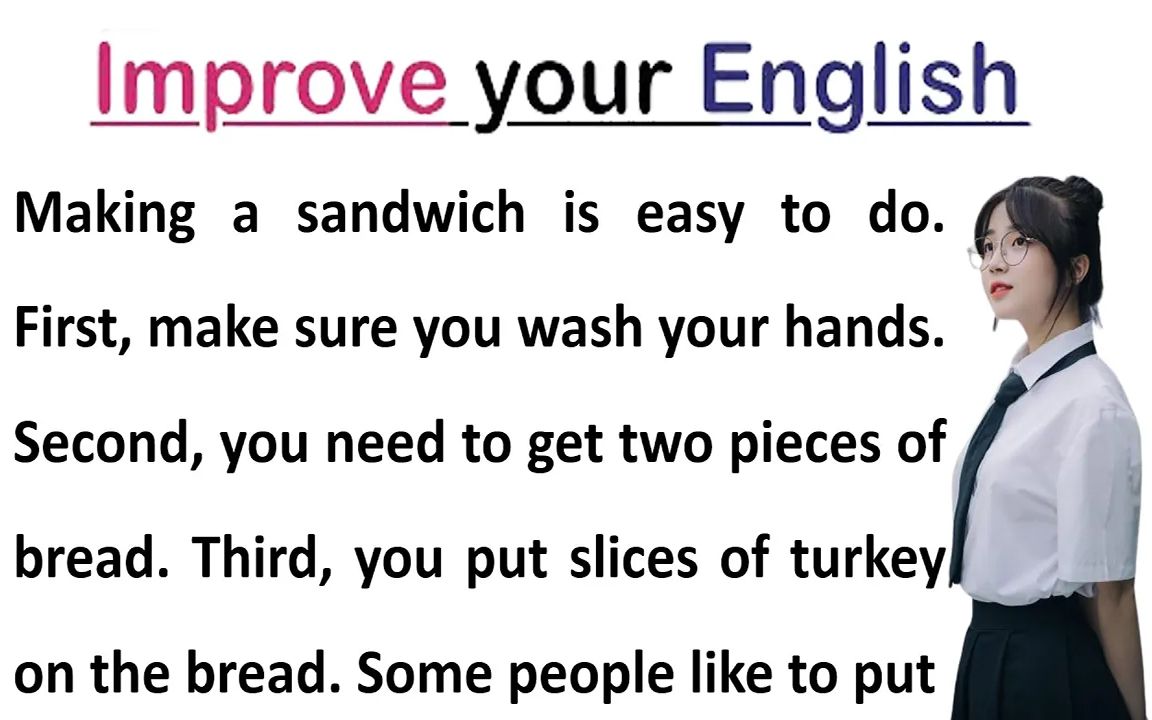 improve your english 改善你的英语 11 英语阅读练习哔哩哔哩bilibili