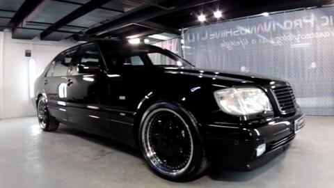 奔驰W140 巴博斯S级Brabus 7.3-哔哩哔哩 奔驰W140 巴博斯S级Brabus 7.3-哔哩哔哩