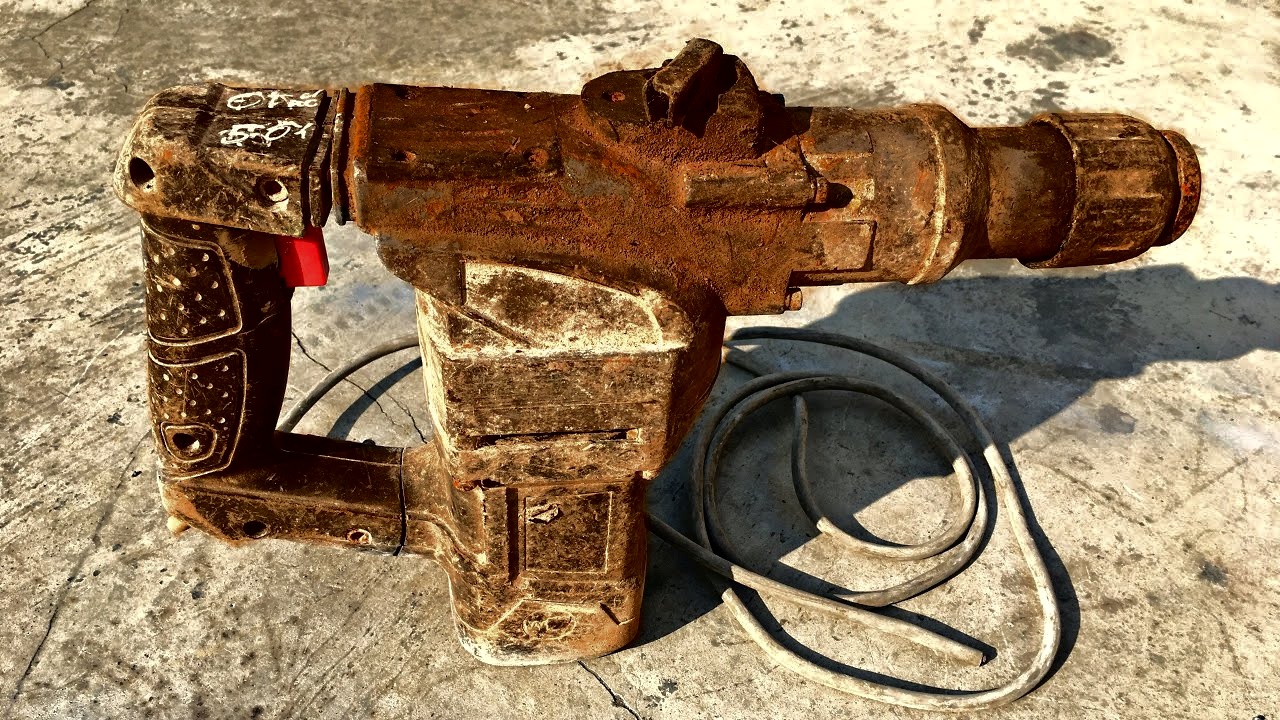 搬dtrestoration翻新旧电锤牧田翻新打破了旧有的旋挖钻1