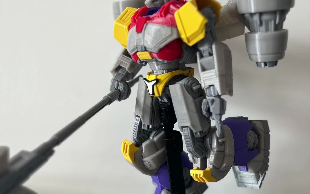 3d 打印-组装怪物猎人机甲